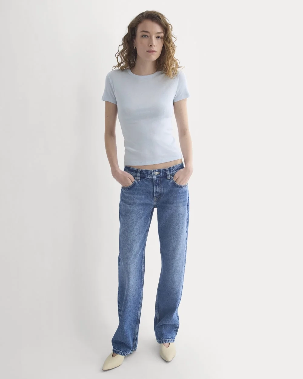 Tissue Short-Sleeve Crew | Skywriting (3)