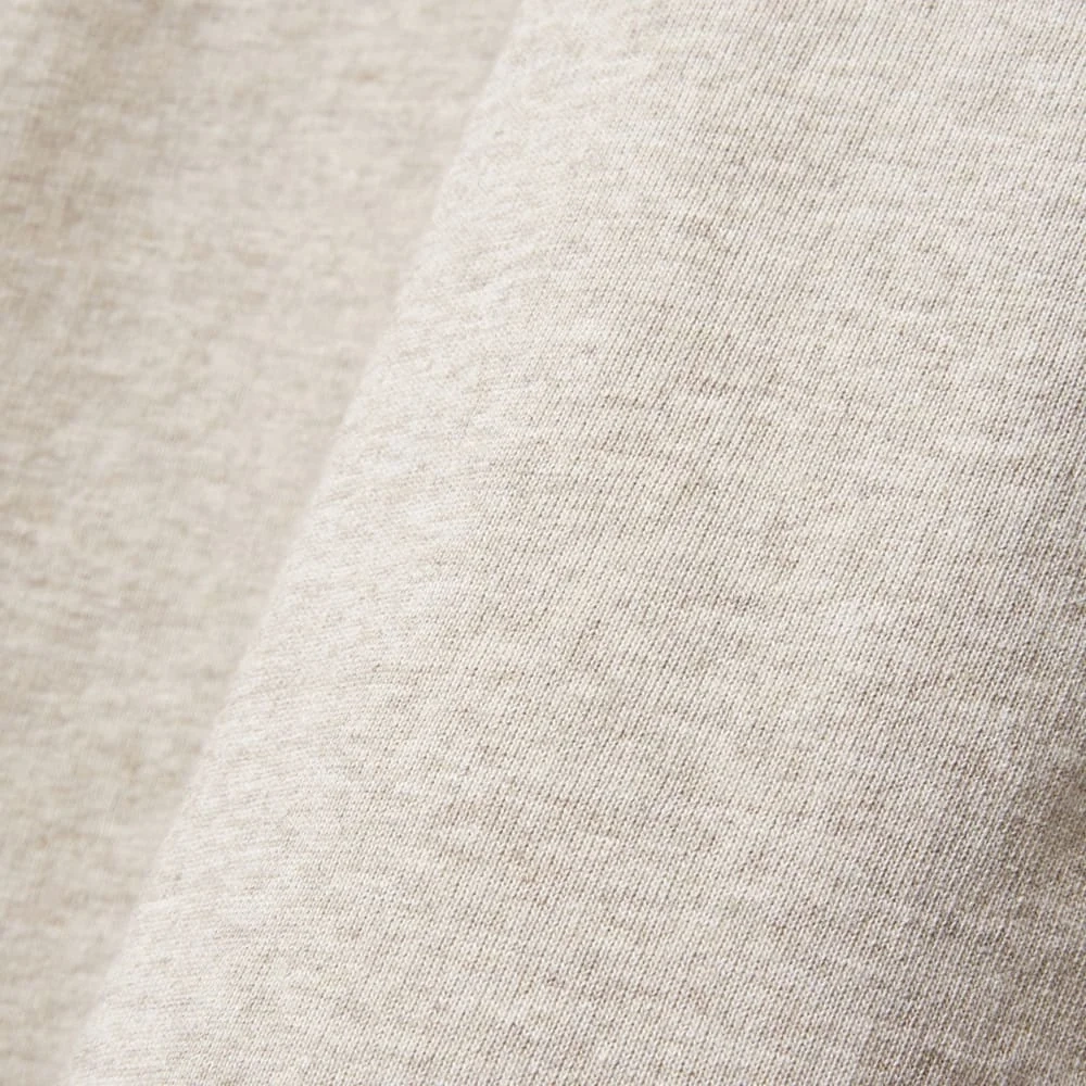 The Premium-Weight Long-Sleeve Crew | Uniform | Heather Oatmeal (3)