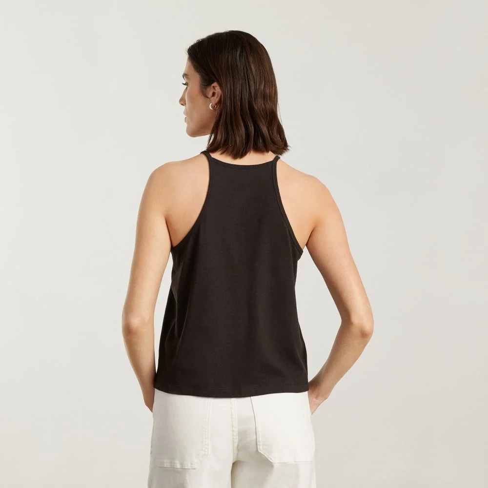 The Hemp Cutaway Tank | Black (5)