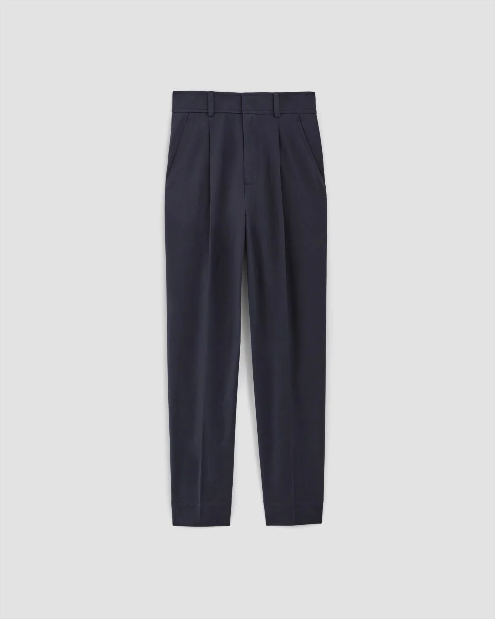 The Draper Tapered Pant in Buttersmooth | Navy (2)