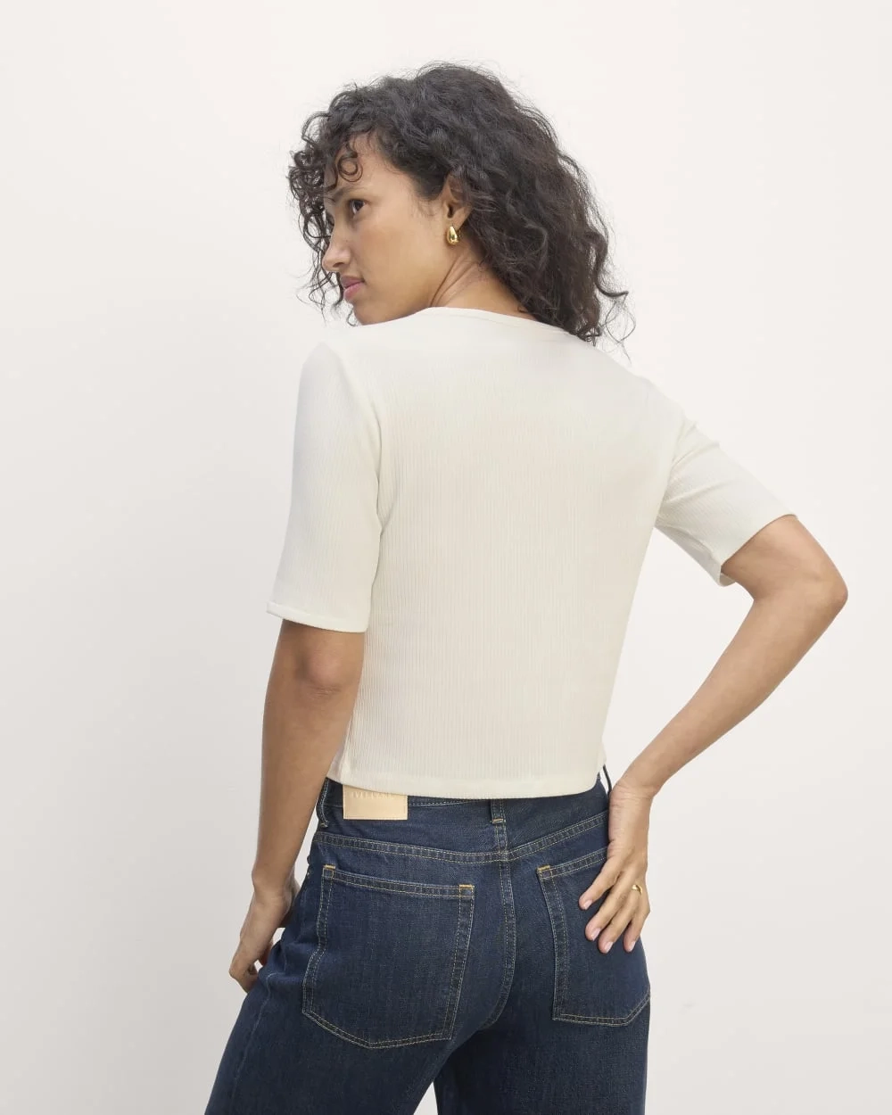 The Shimmy Tee | Bone (2)