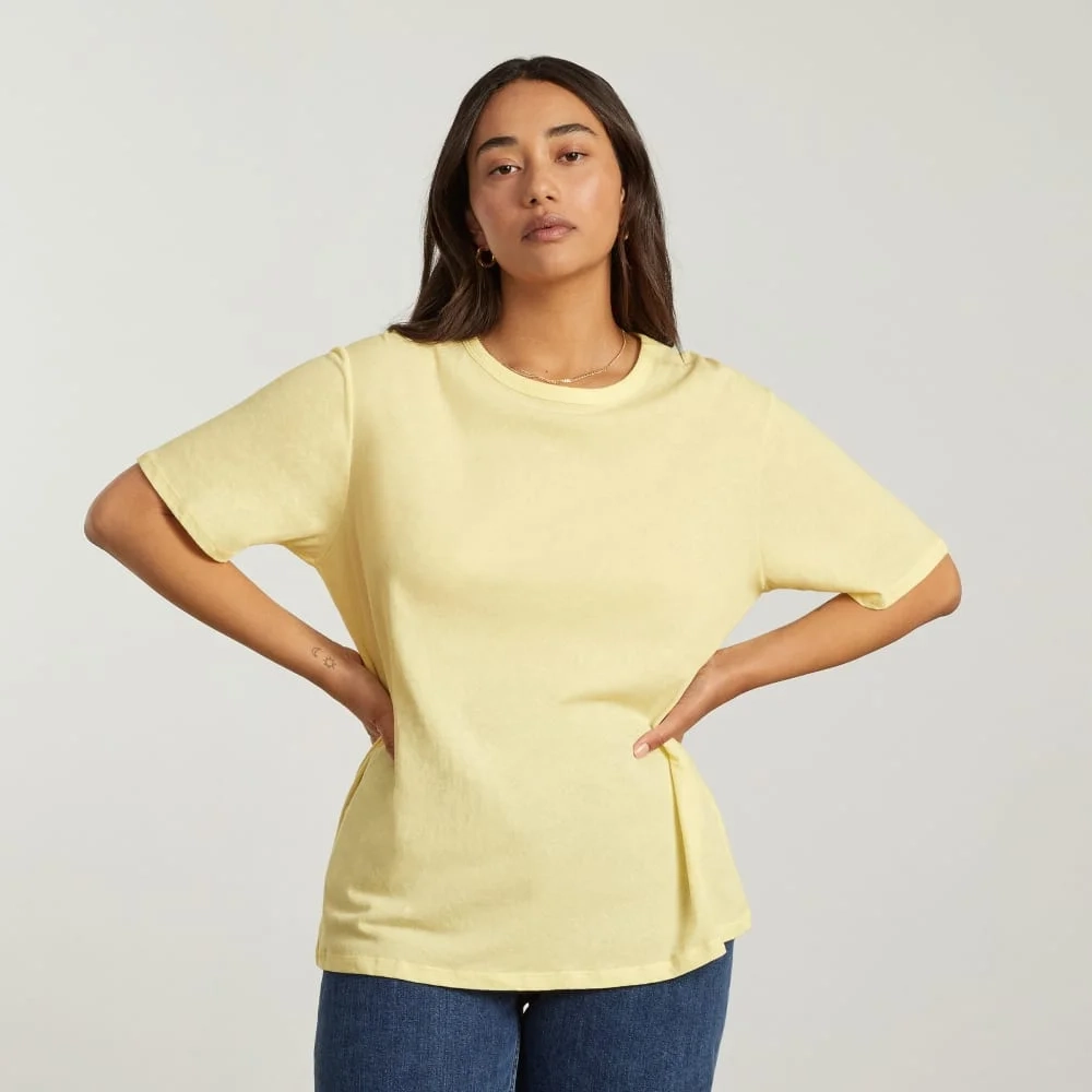 The Air Tee | Pastel Yellow (2)