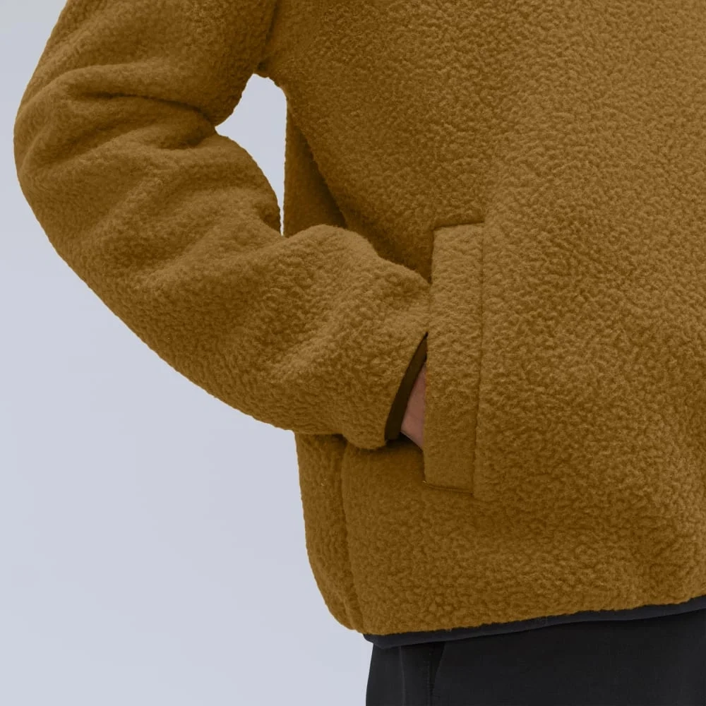 The ReNew Fleece Pullover | Tapenade (2)