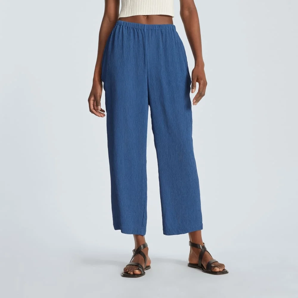 The Naia™ Ripple Pant | Deep Blue (2)