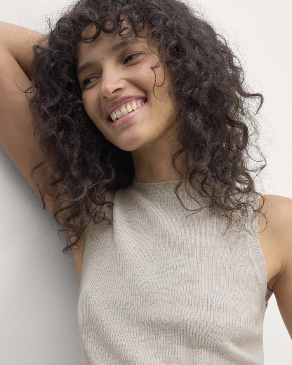 The Tank in Ultrasoft Merino | Heather Oatmeal (4)