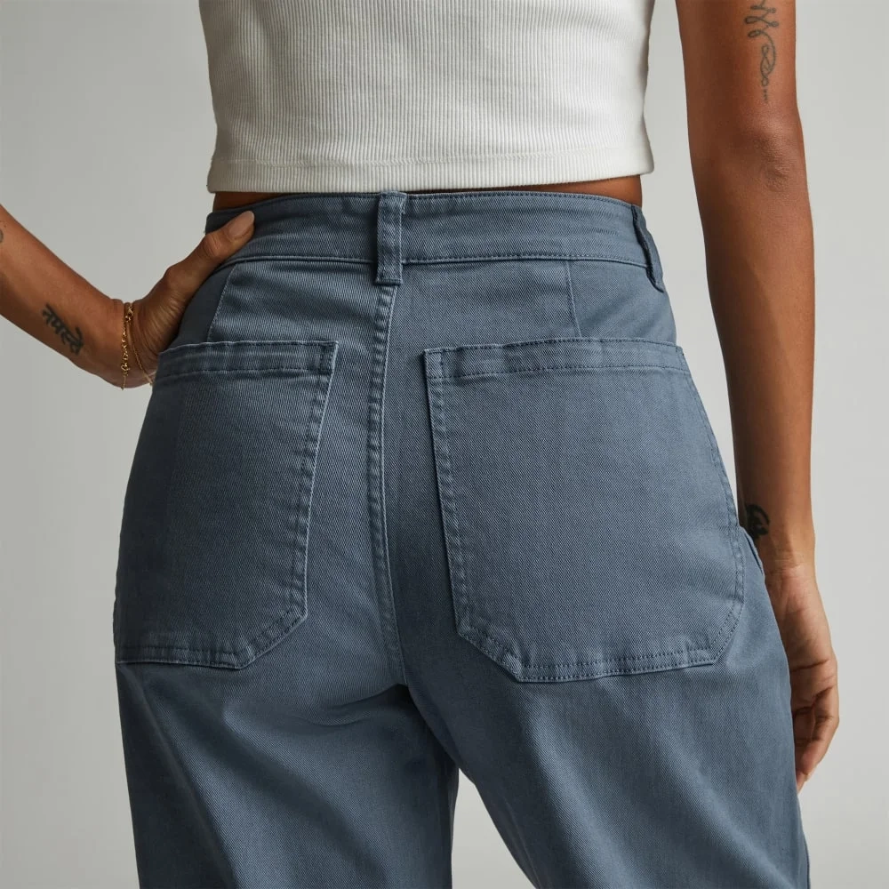 The Utility Barrel Pant | Faded Blue | Regular (3)