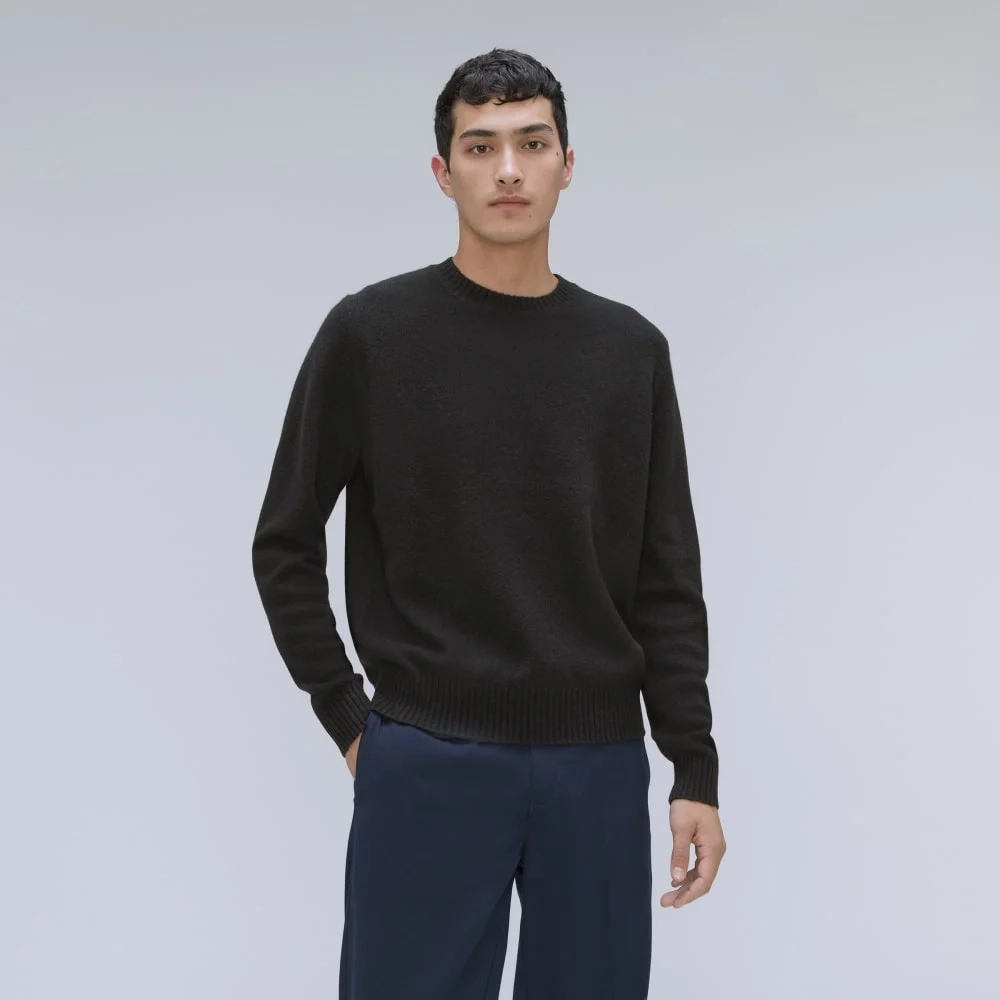 The Everyone Cashmere Crew | Black (4)