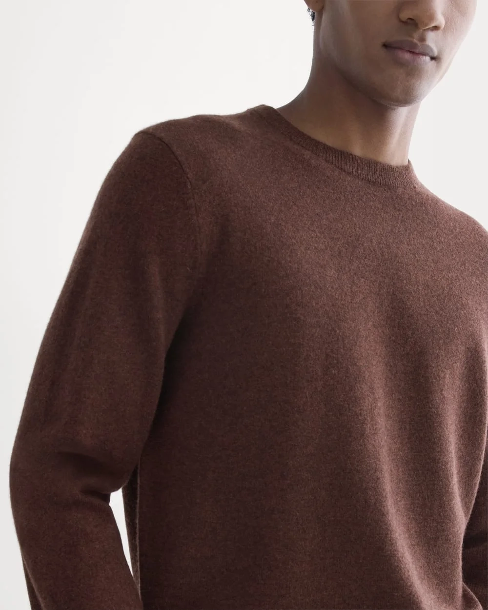 The Cashmere Crew | Heathered Mahogany (2)