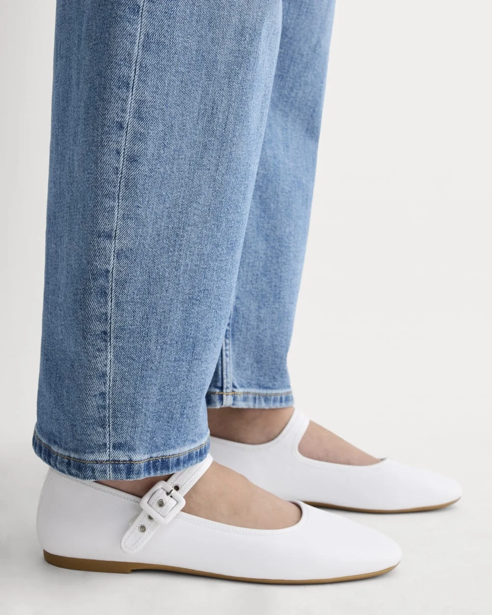 The Day Buckle Mary Jane | White (2)