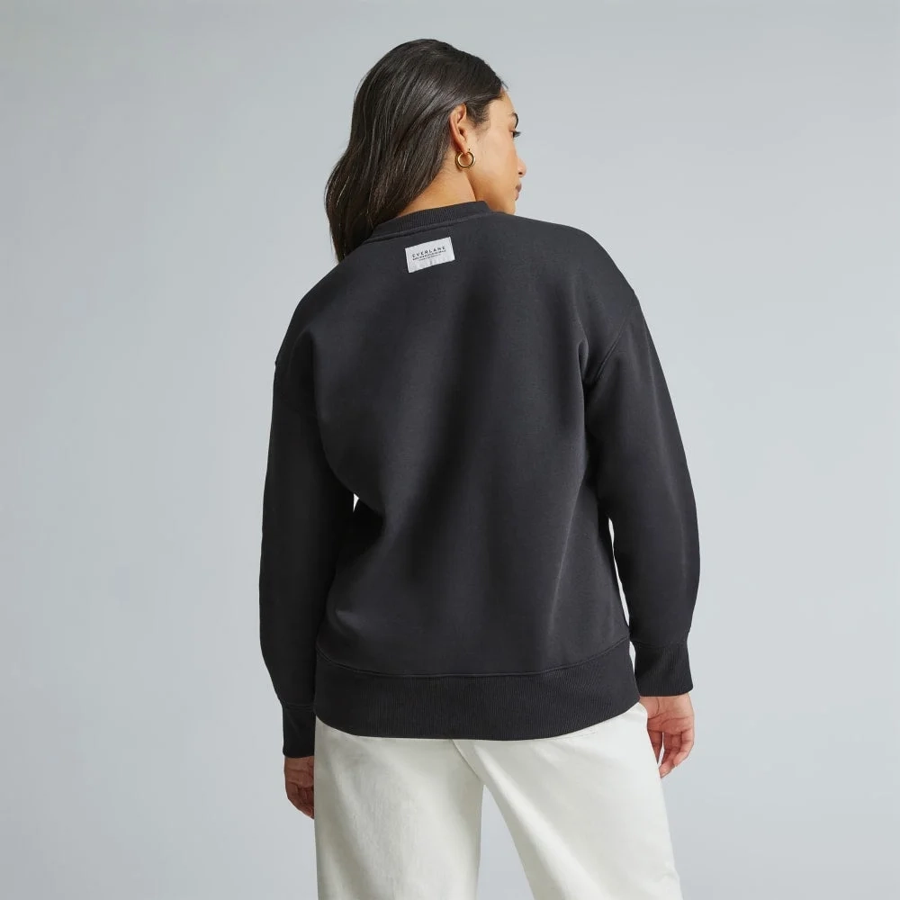 The ReTrack Oversized Crew | Black (3)