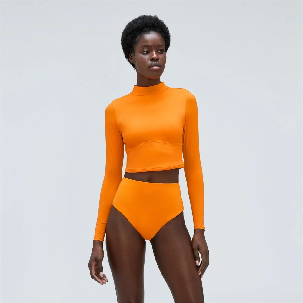 The Long Sleeve Rash Guard | Turmeric (3)