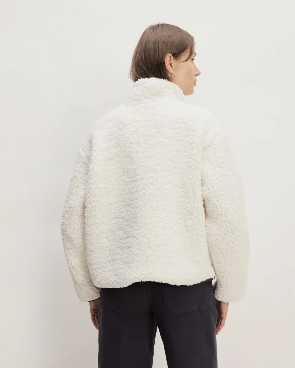 The ReNew Fleece Full Zip | Bone (3)