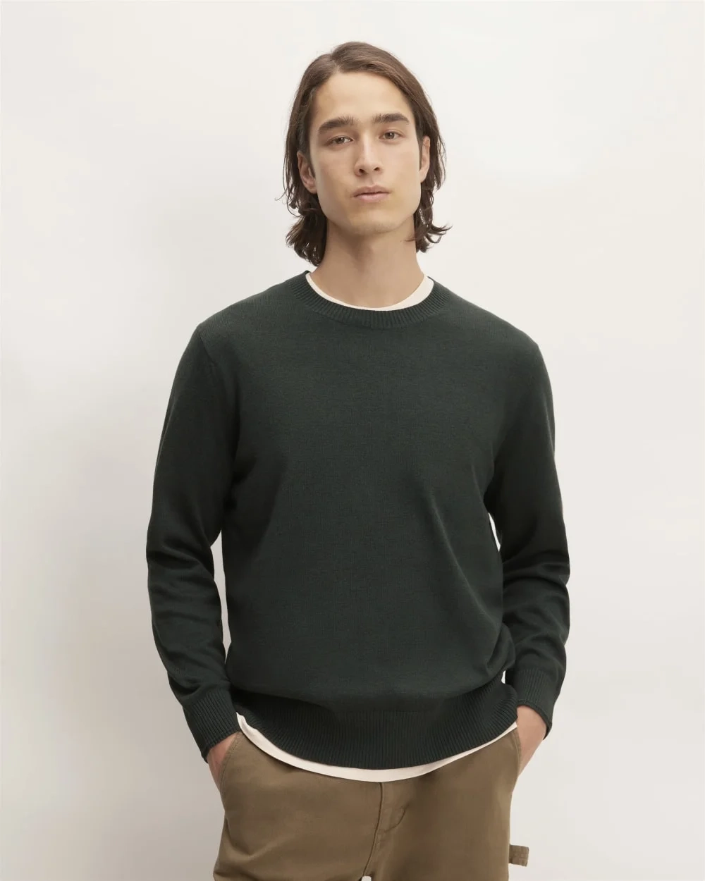 The No-Sweat Sweater | Uniform | Scarab / Black Twist