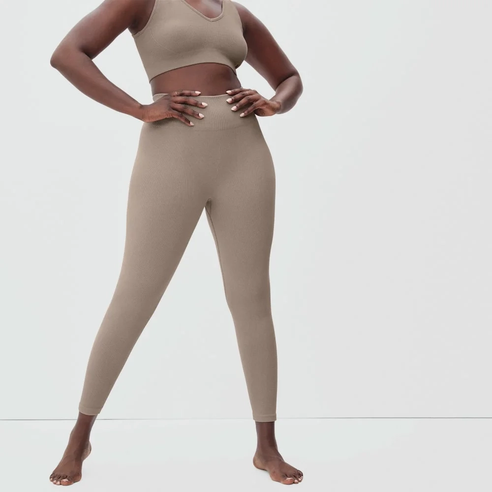 The Seamless Legging | Burnt Sugar (3)