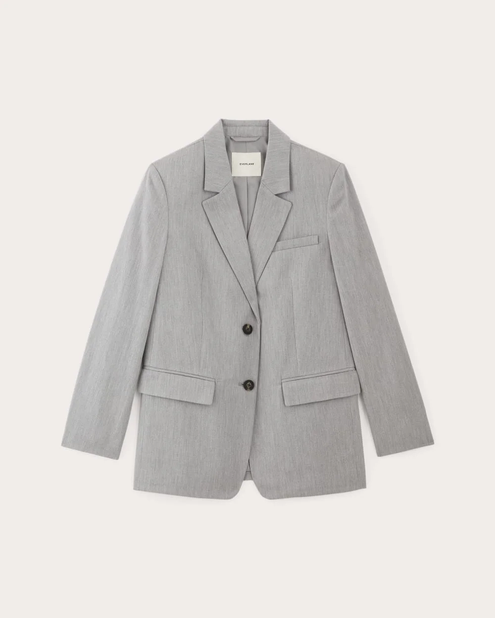 The Oversized Blazer in Buttersmooth | Heather Steel (2)