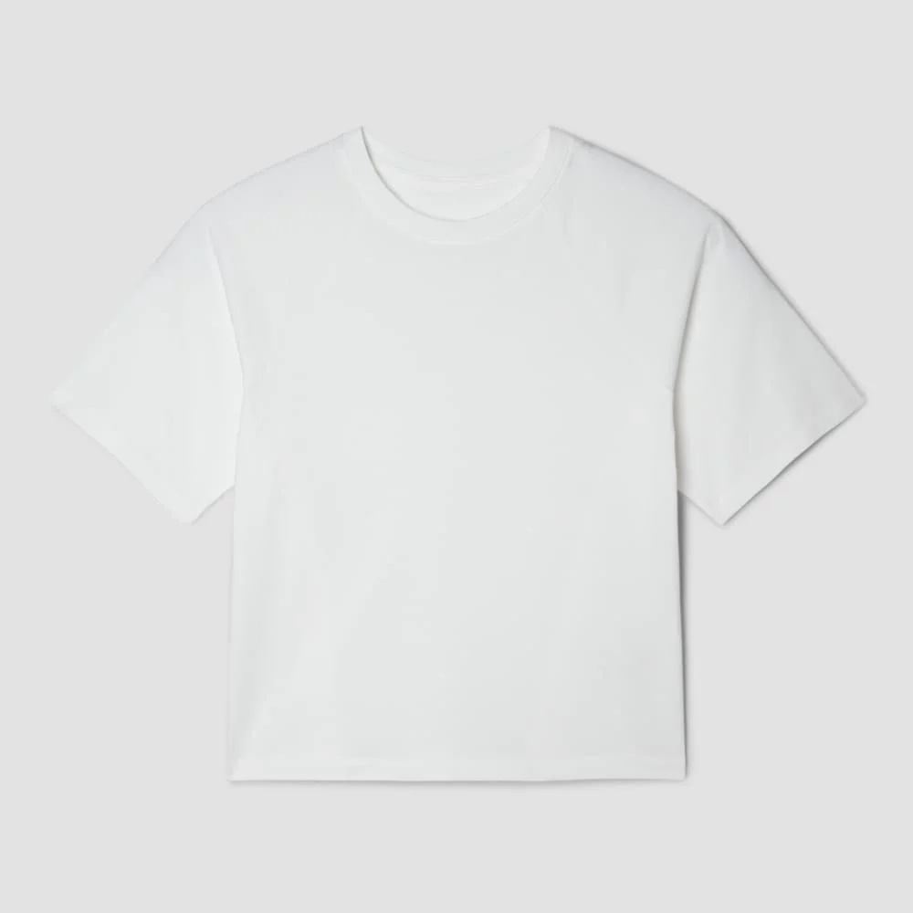 The Organic Cotton Raglan Tee | White (2)