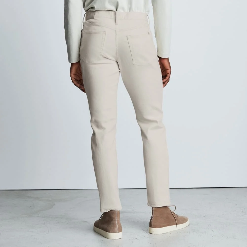 The Organic Cotton Slim-Fit Jean | Ecru (2)