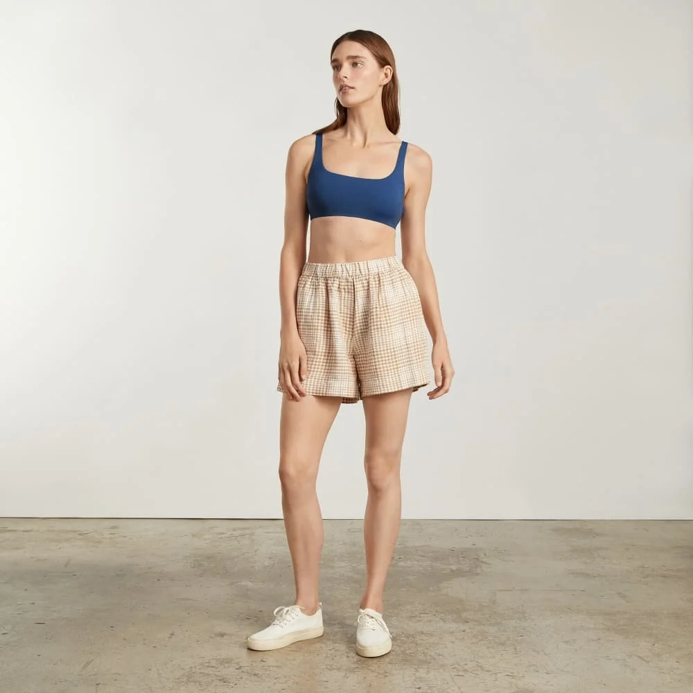 The Square-Neck Bikini Top | Blue Dusk (3)