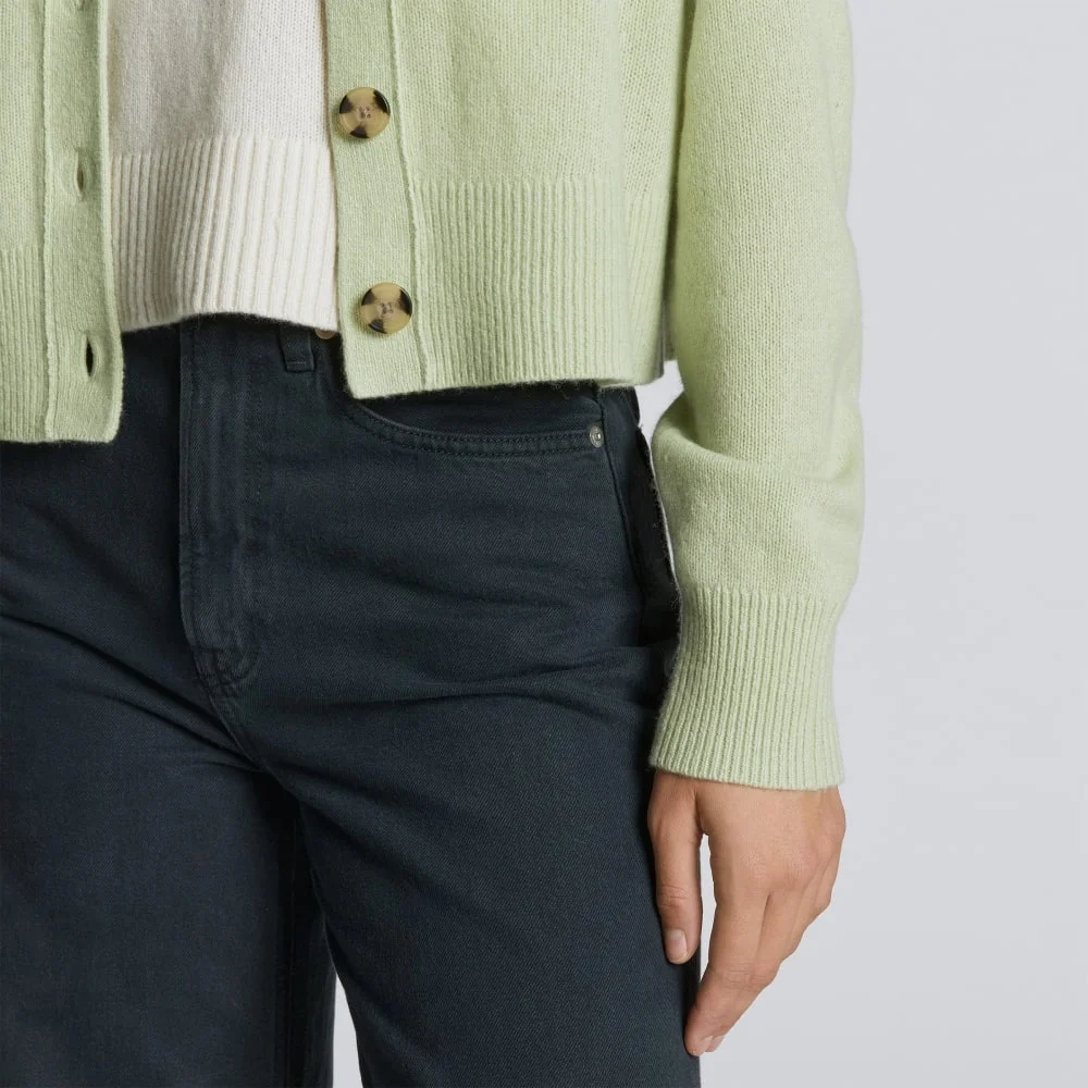 The Cashmere Cardigan | Seafoam Green (3)