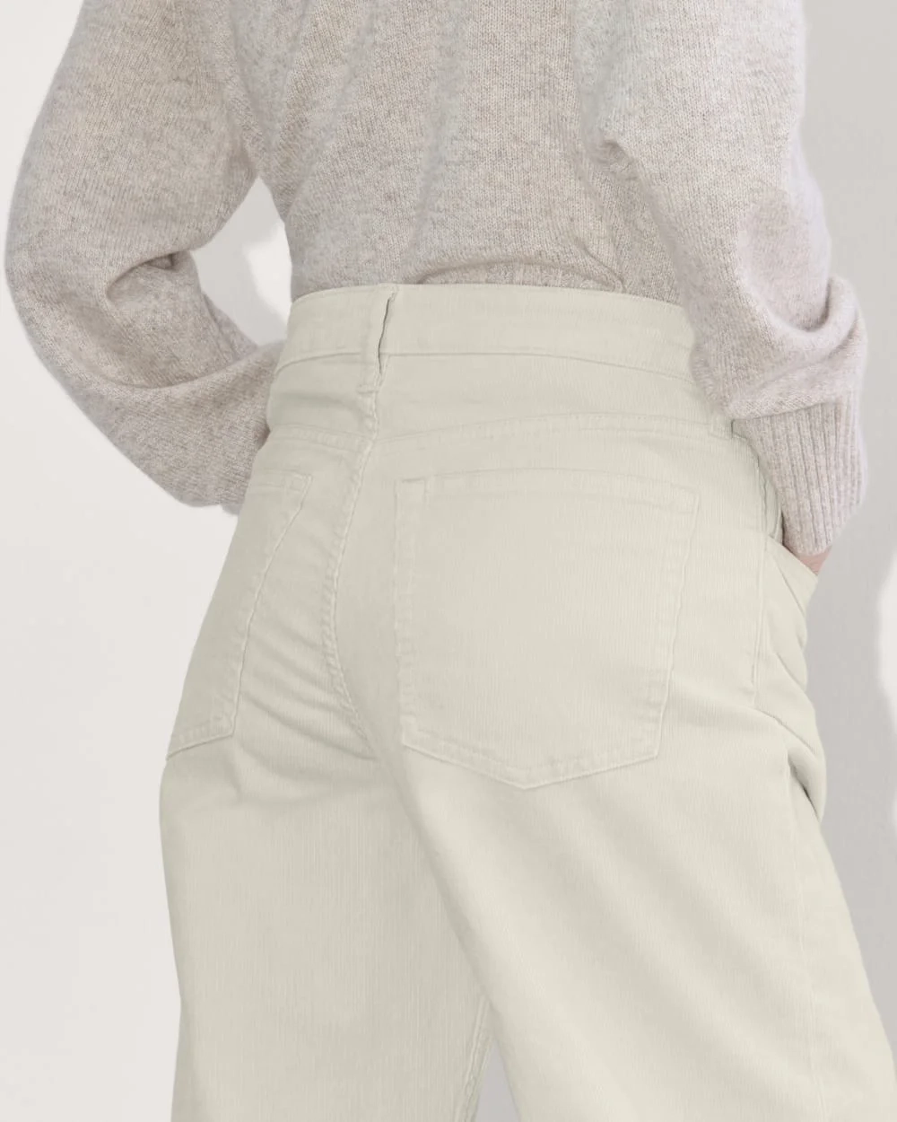 The Mid-Way Pant in Corduroy | Sandstone (5)