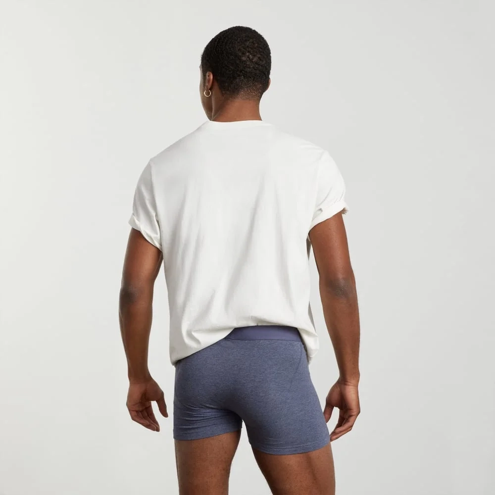 The Supima® Boxer Brief | Uniform | Heather Blue (3)