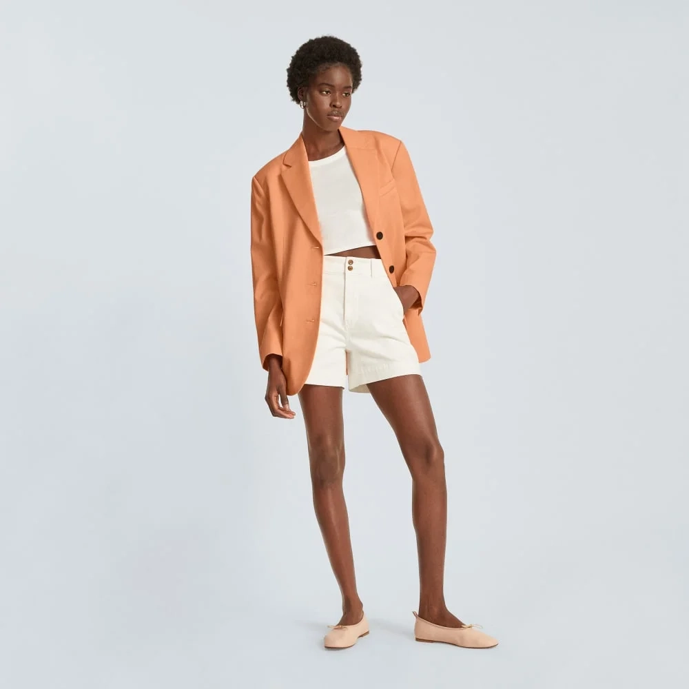The ’80s Blazer | Orange Chiffon (2)