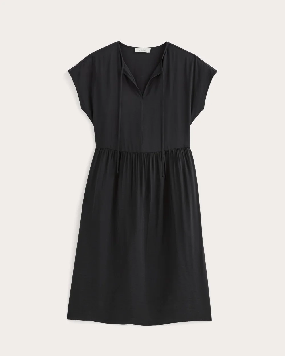 The Midi Dress in SoftLuxe | Black (2)