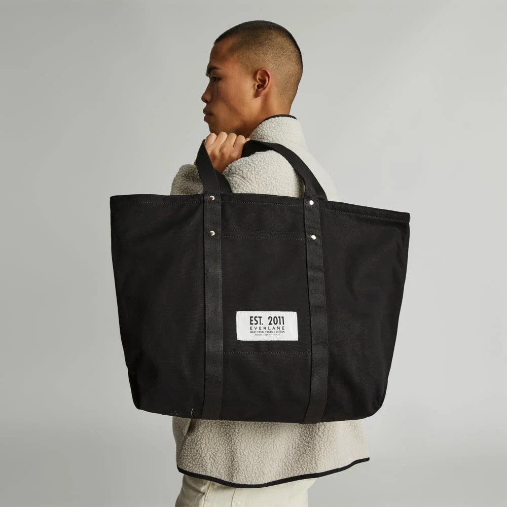 The Organic Canvas Weekender | Black (3)