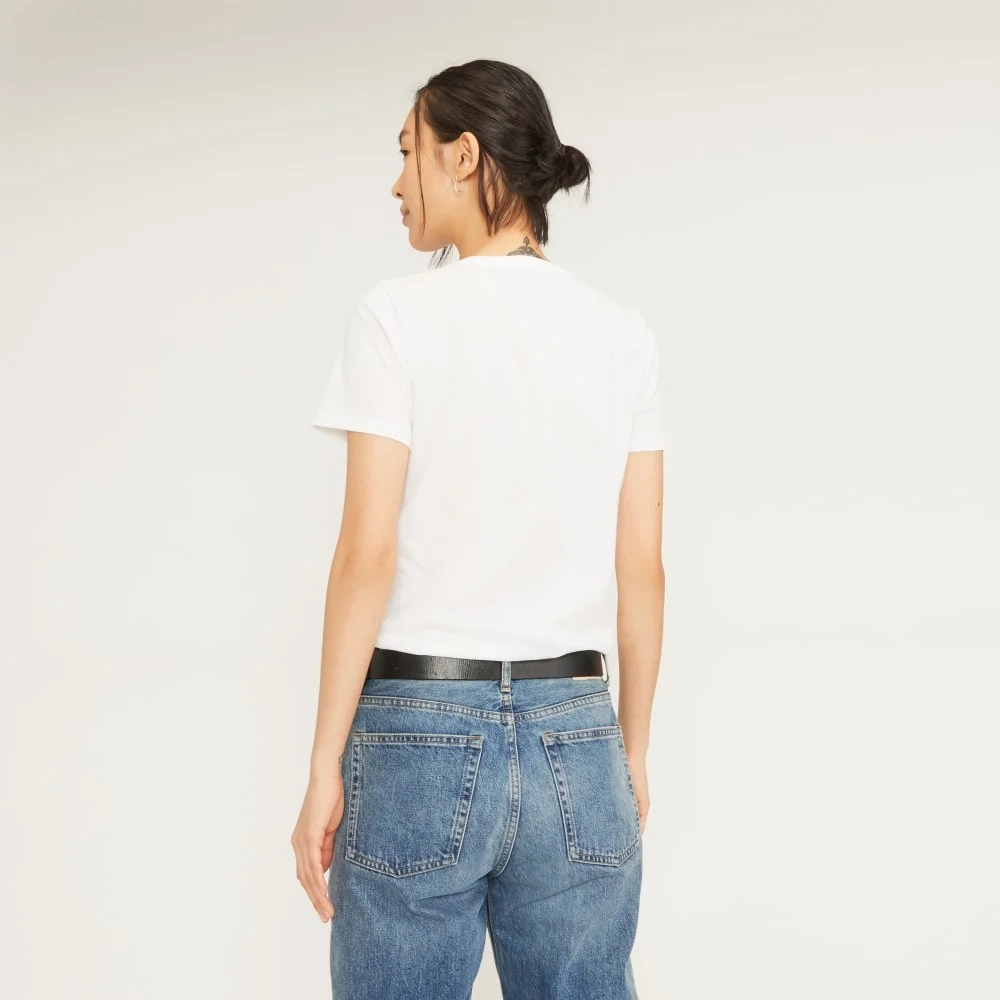 The Organic Cotton Crew Tee | White (2)