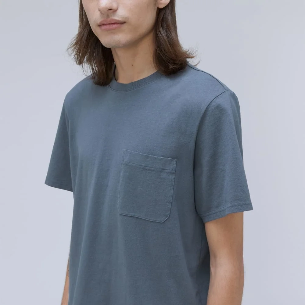 The Premium-Weight Pocket Tee | Uniform | Slate (3)