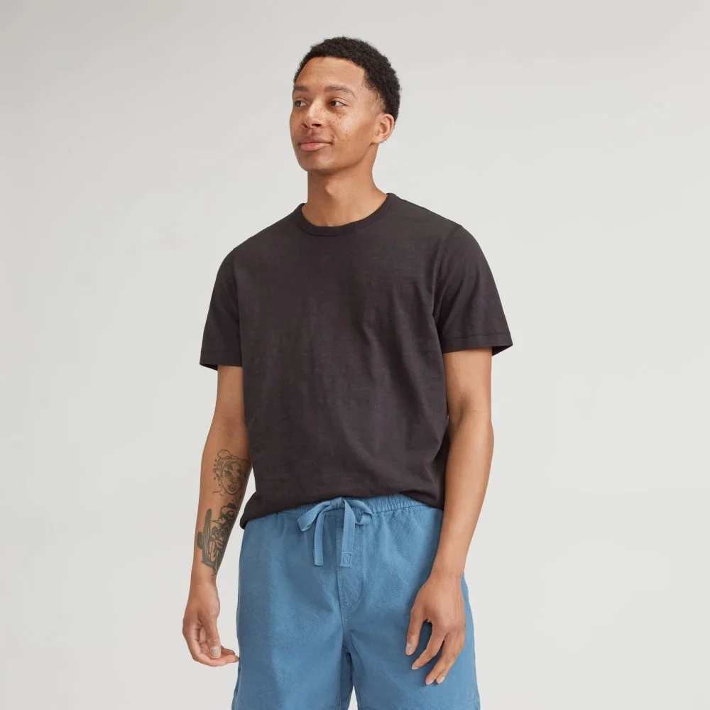 The Cotton Slub Crew  | Black