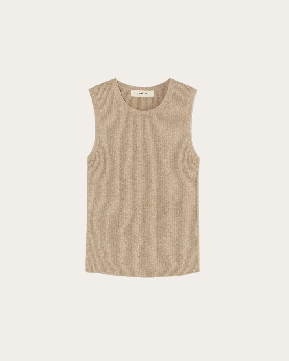 The Tank in Lurex Merino | Gold (2)