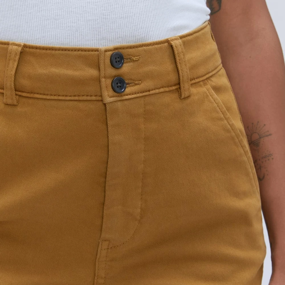 The Organic Wide-Leg Pant | Tapenade (3)