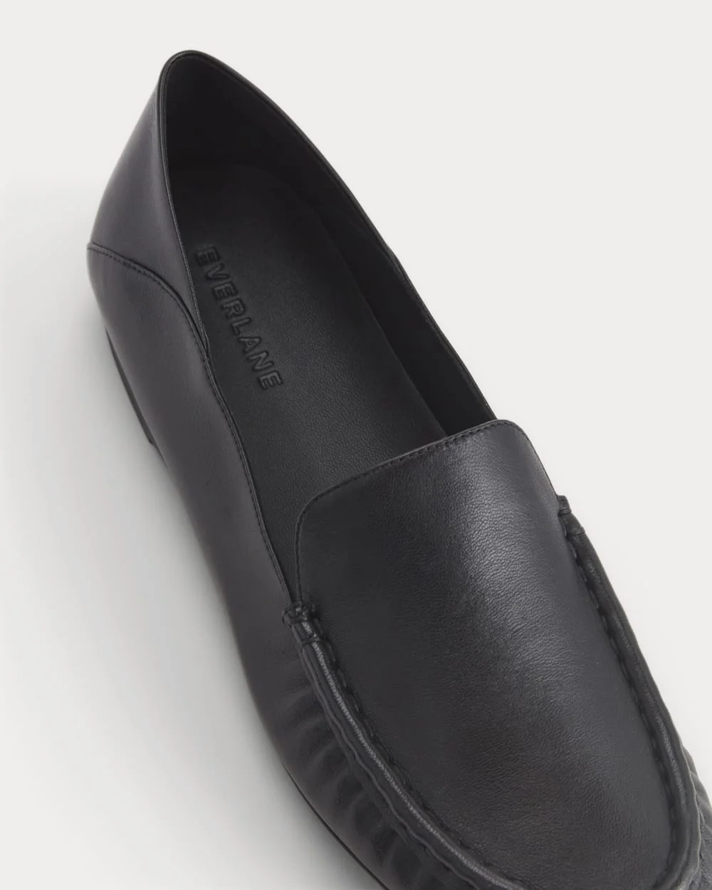 Leather Day Driver Loafer |  Black (3)