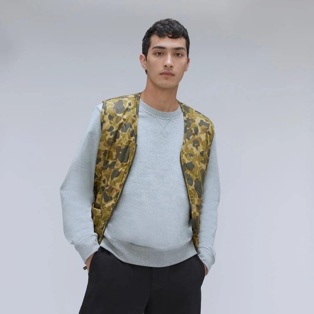 The ReNew Liner Vest | Fennel Seed Camo (4)