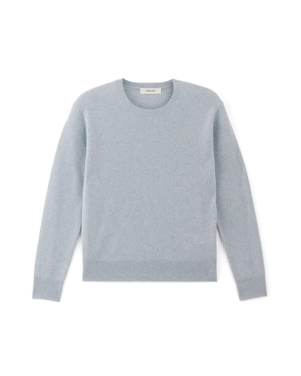 The Classic Crew in Cashmere | Sky Blue (2)