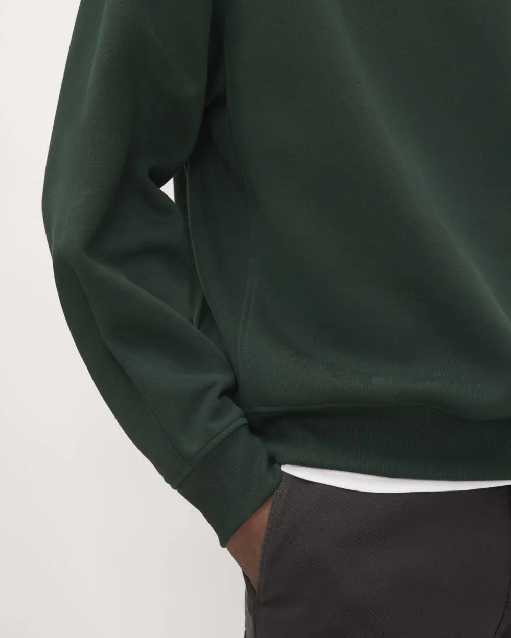 The ReTrack Crewneck Sweatshirt | Scarab (2)