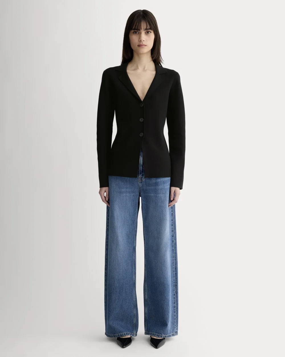 The Knit Blazer | Black (2)