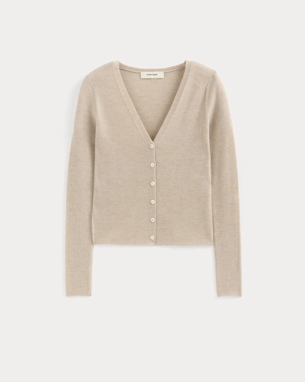 The Cardigan in Ultrasoft Merino | Pale Blush (4)