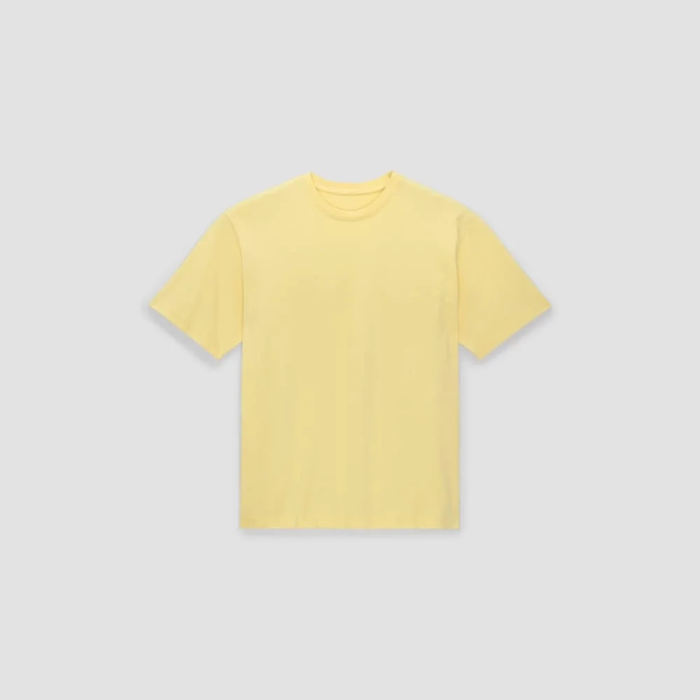The Premium-Weight Relaxed Crew | Uniform | Pale Yellow (3)