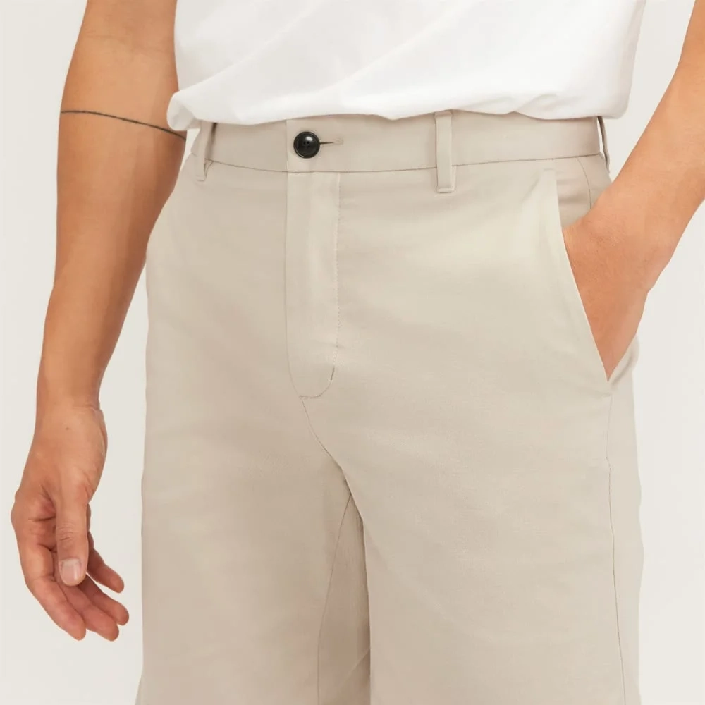 The 9" Slim-Fit Performance Chino Short | Stone (3)