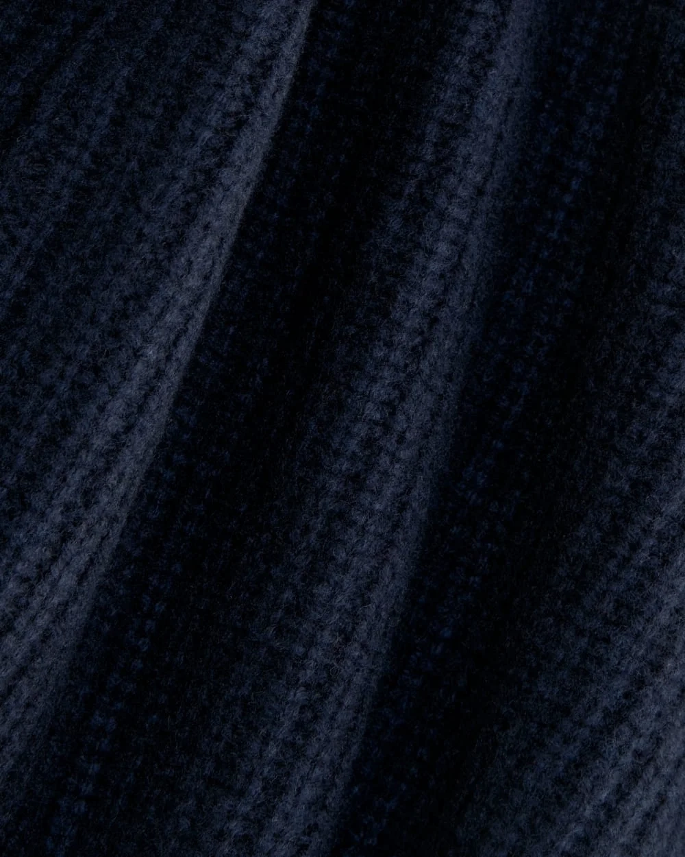 The Half-Zip Sweater in Luxe Merino | Navy (3)