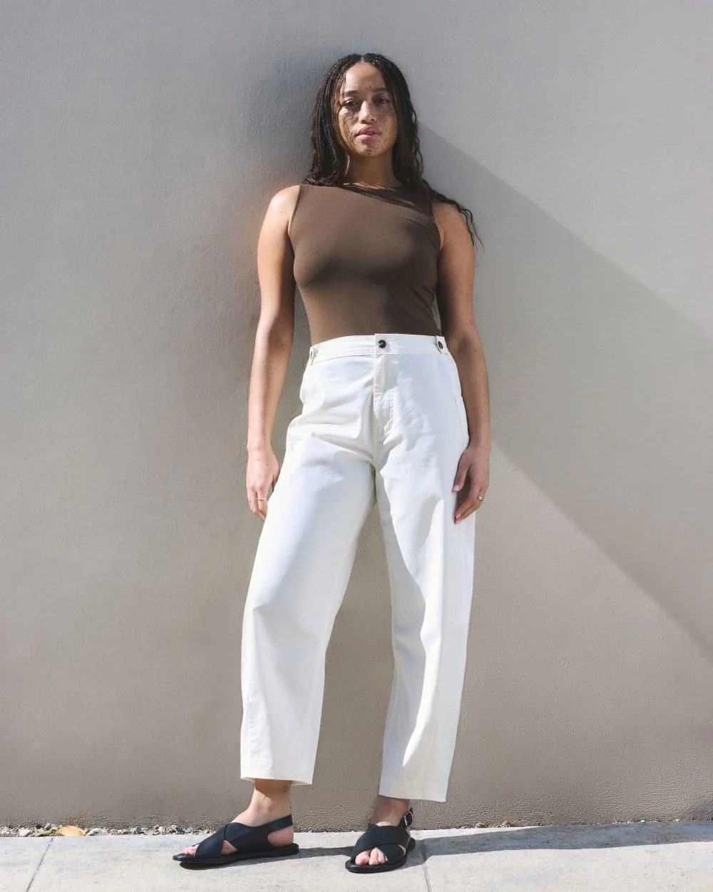 The Barrel Pant | Bone (5)