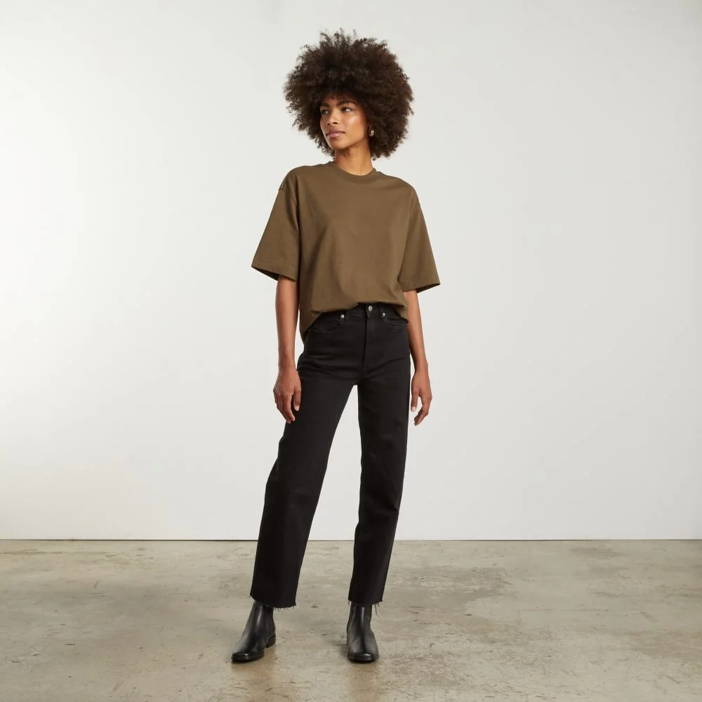 The Premium Weight Relaxed Tee | Beech (2)