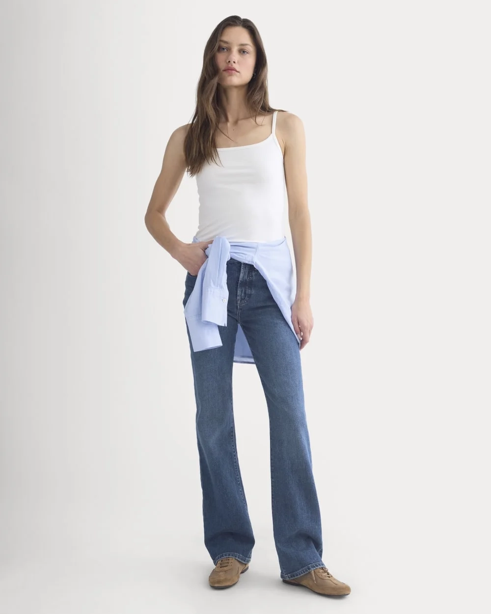 Scoopneck Cami | Bone (2)