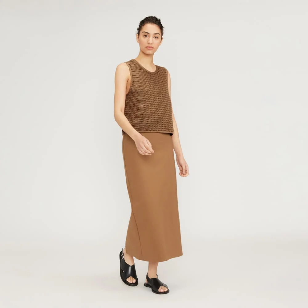 The Crochet Knit Cami | Toasted Coconut (4)