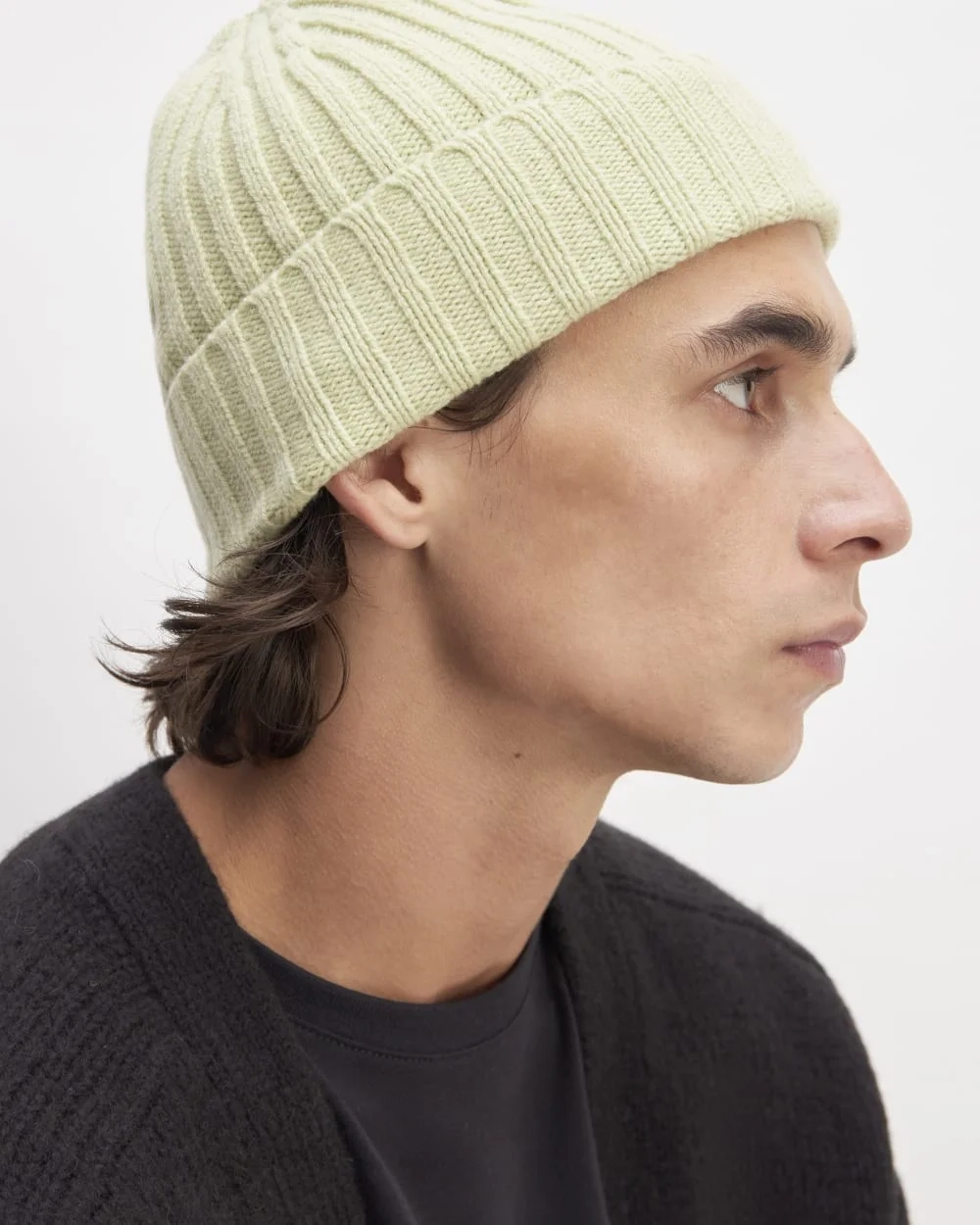 The Cashmere Beanie | Seafoam Green (4)