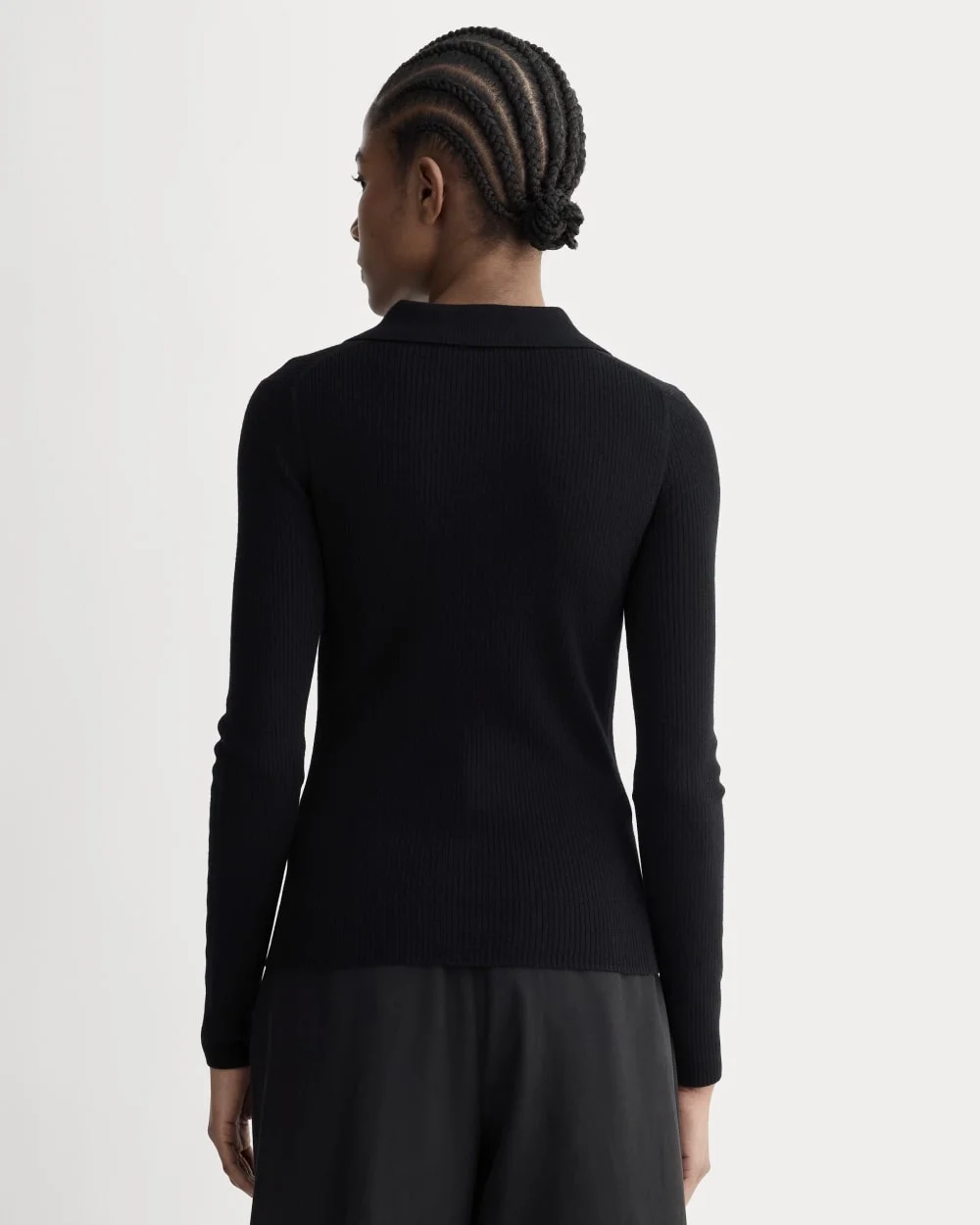 The Polo in Ultrasoft Merino | Black (3)