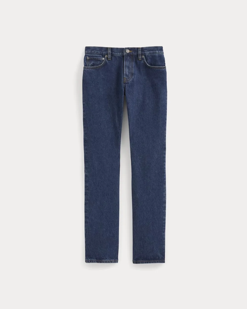 Everlane x Elena Bonvicini Highland Low-Rise Cigarette Jean | Deep Bay Indigo (5)