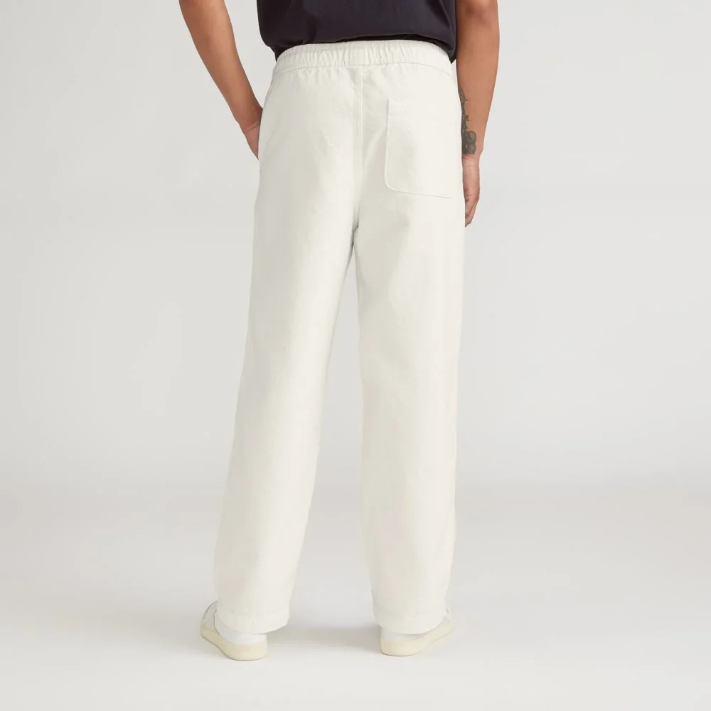 The Canvas Organic Cotton Drawstring Pant | Bone (3)